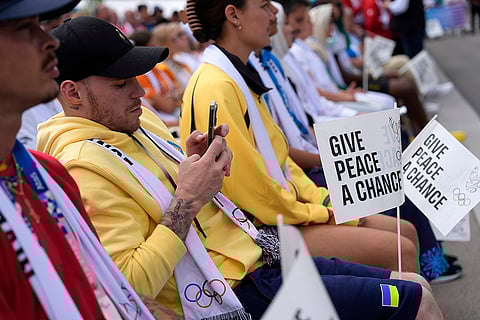 Ukrainian artistic gymnast Oleg Verniaiev